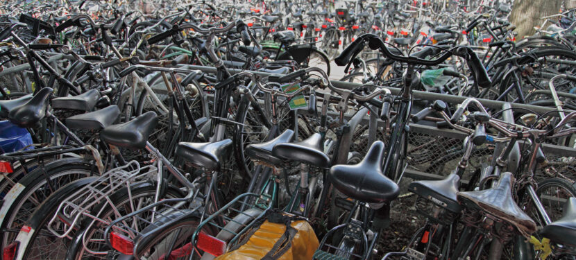 Fahrradfahren in Holland