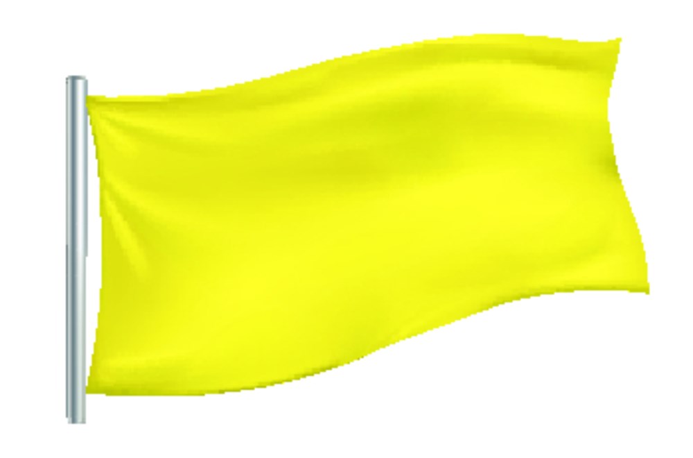 Gelbe Fahne