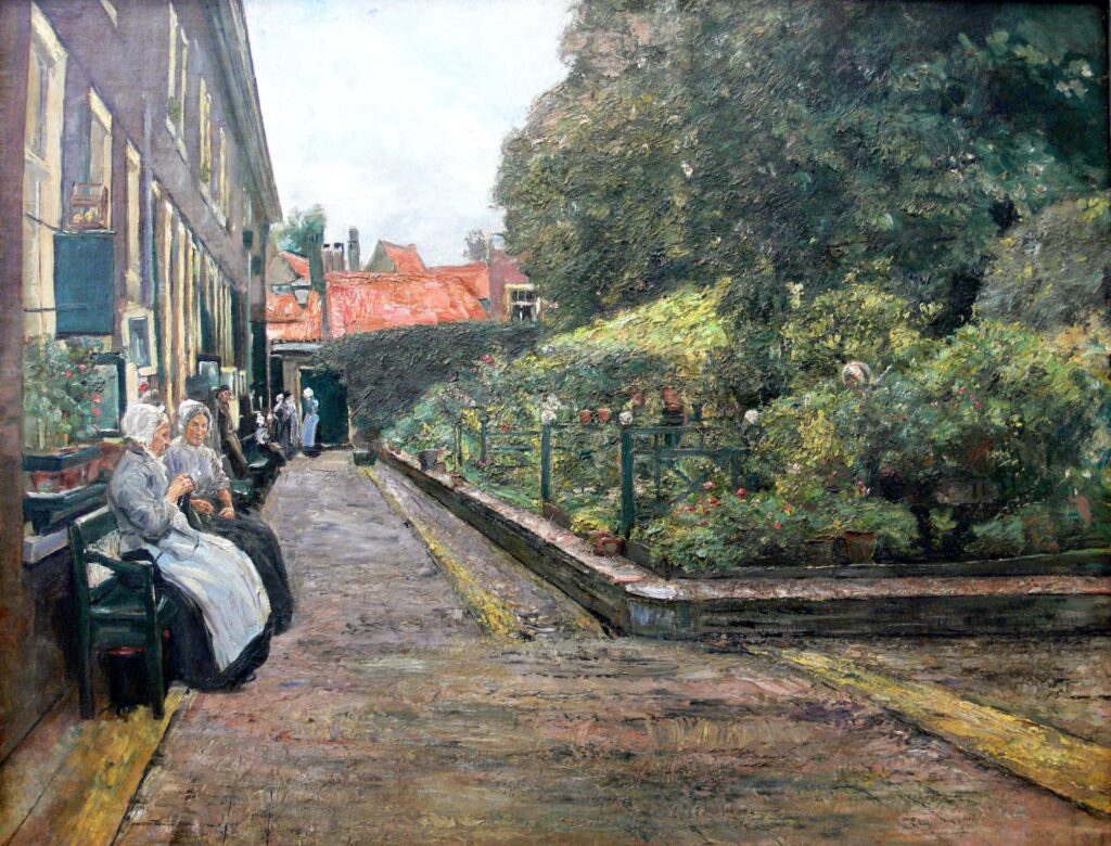 Max Liebermann in Noordwijk Gemälde